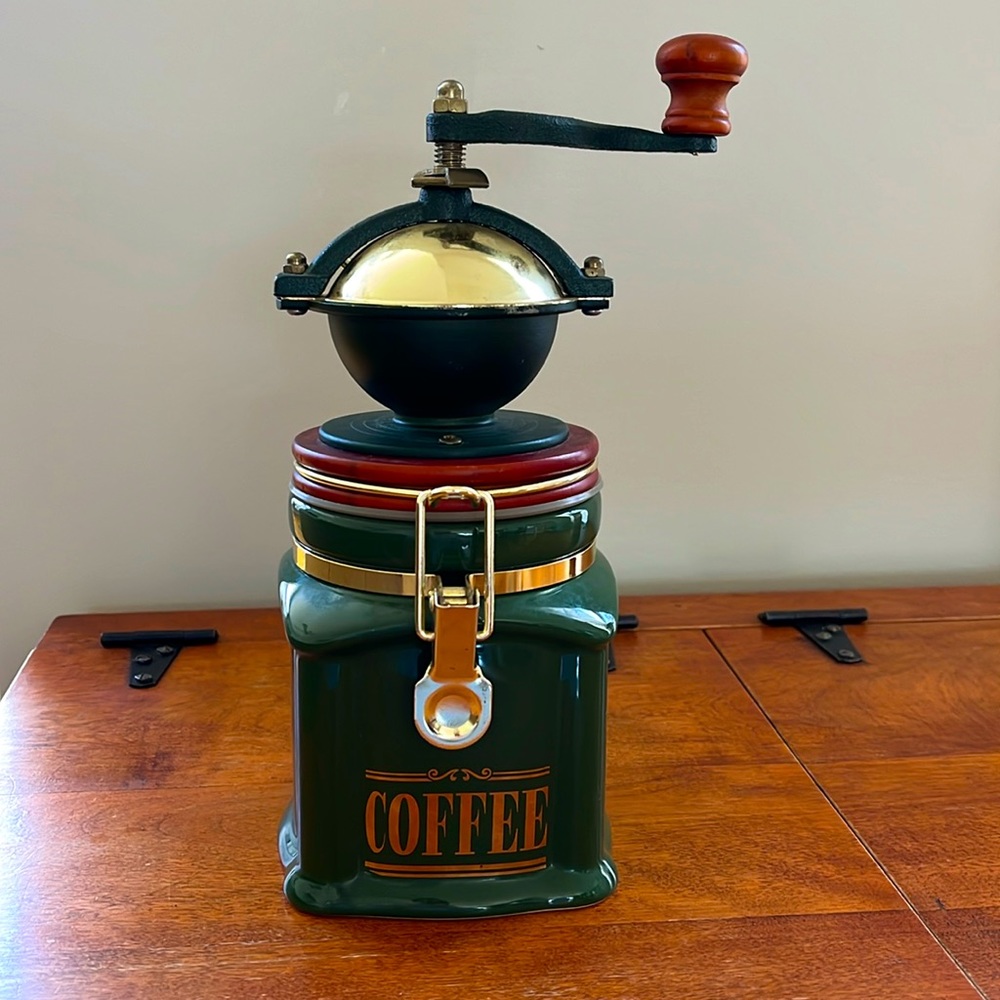 Vintage London Pottery Coffee Grinder